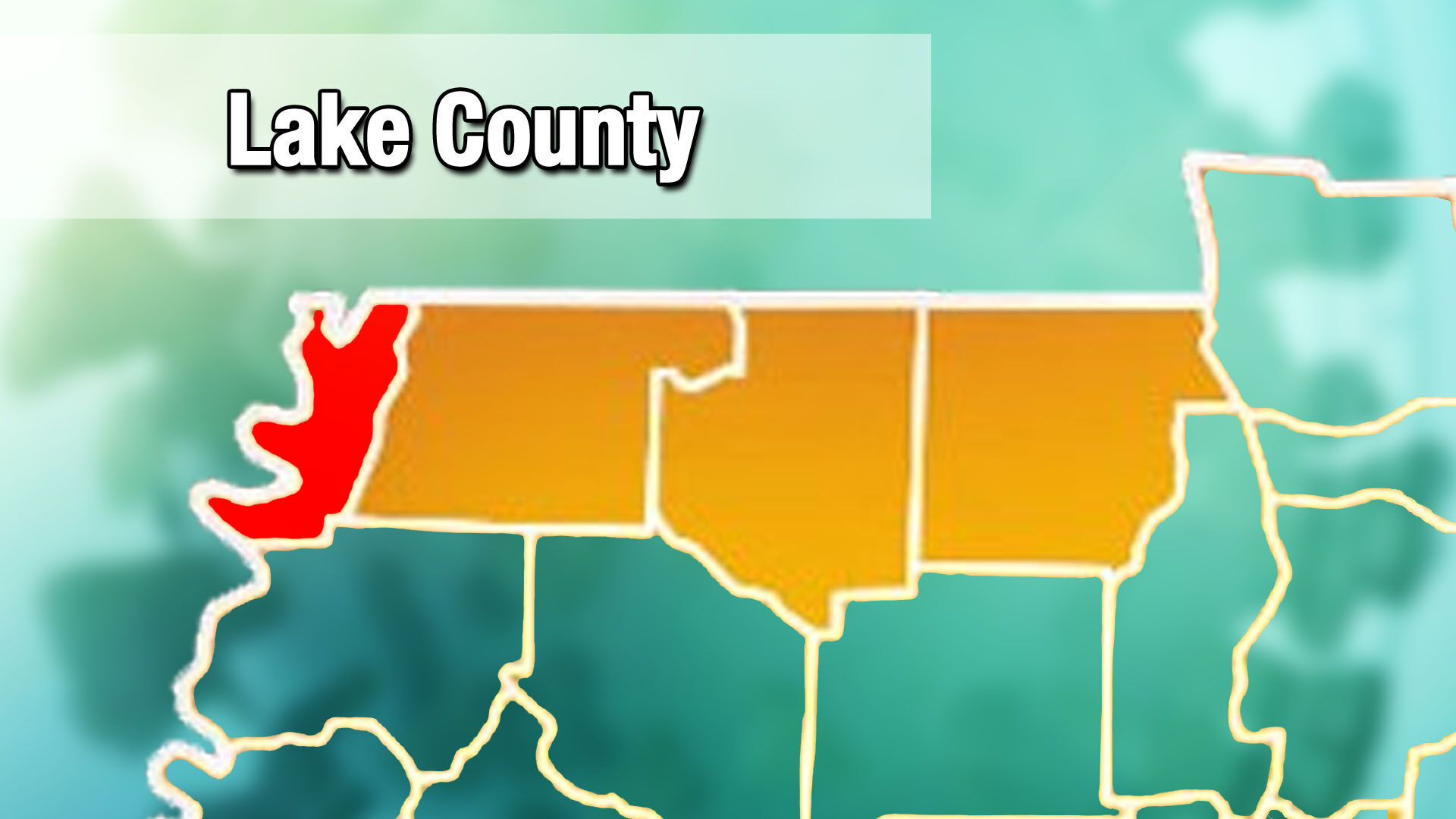Lake County COVID-19 map